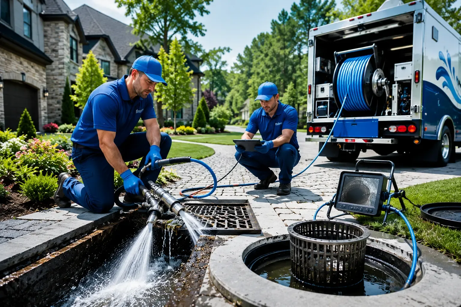 Local outdoor drain cleaning professionals in South Bend, TX